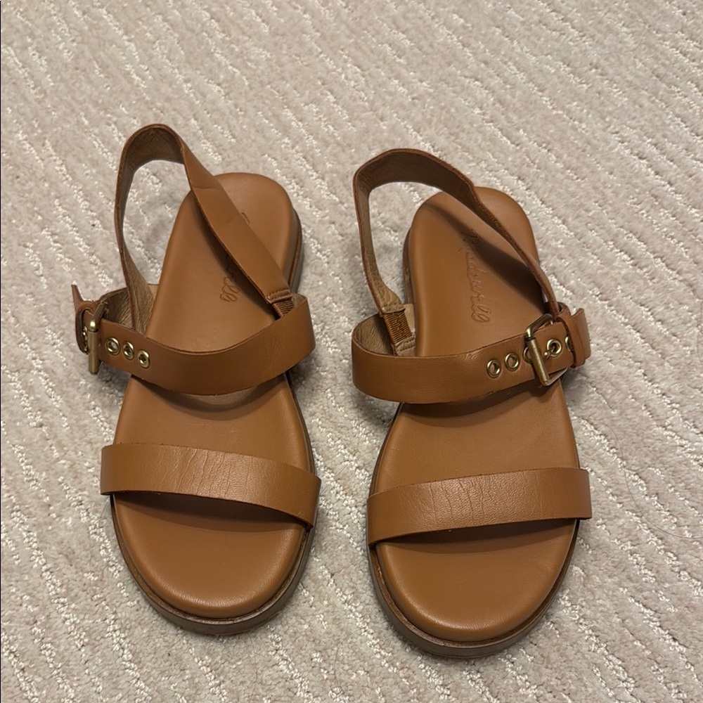 Madewell Brown Leather Sandals
